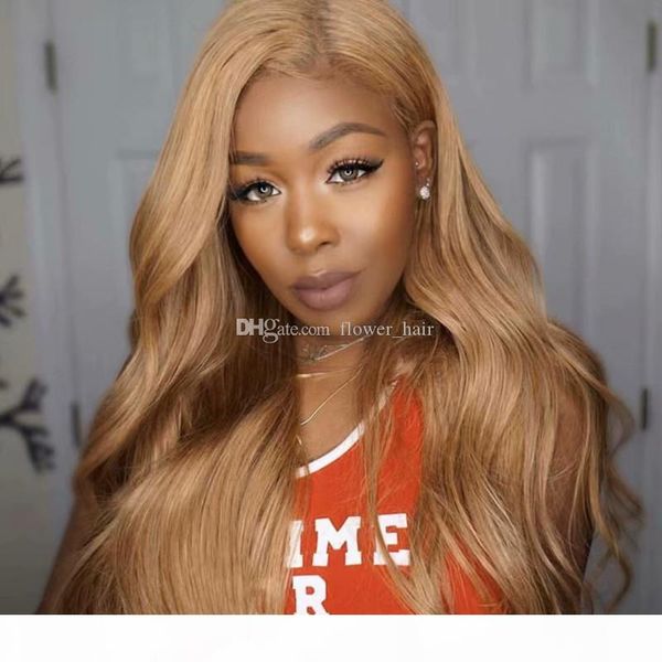 natural wavy pure blonde #27 glueless full lace wig with natural hairline honey blonde lace front soft brazilian human hair wigs, Black;brown
natural wavy pure blonde #27 glueless full lace wig with natural hairline honey blonde lace front soft brazilian human hair wigs, Black;brown