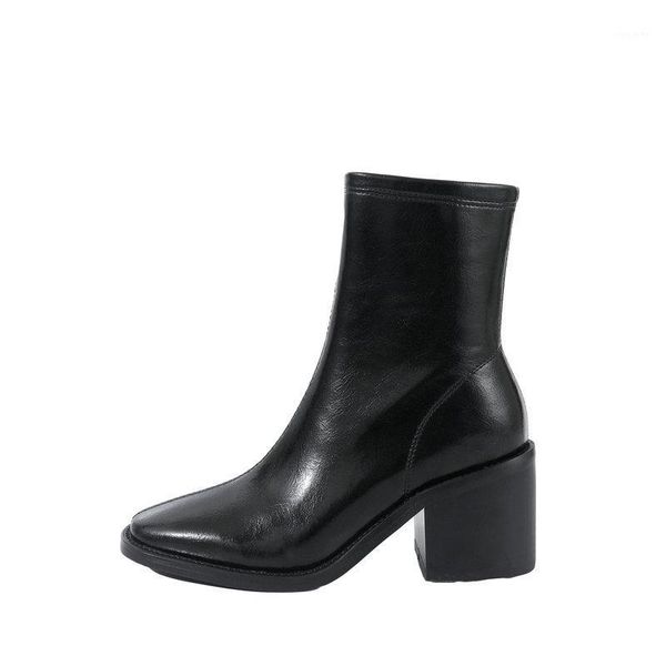 2021 new women square heels party wedding shoes woman zipper autumn winter night club shoes short basic ladies boots1, Black
2021 new women square heels party wedding shoes woman zipper autumn winter night club shoes short basic ladies boots1, Black