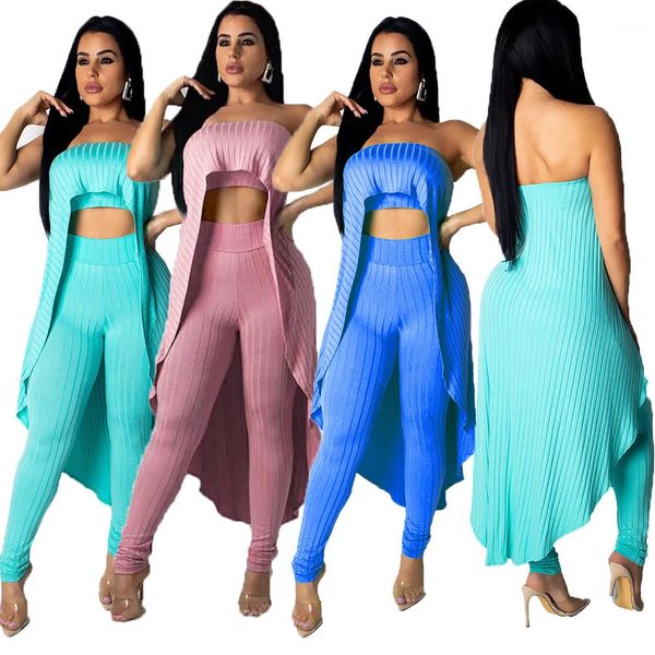 set solid color fashion casual female clothing womens two piece outfit sleeveless breast wrapping cape 2pcs, White
set solid color fashion casual female clothing womens two piece outfit sleeveless breast wrapping cape 2pcs, White