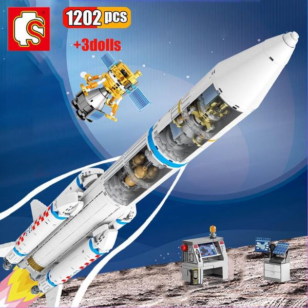 sembo 1202pcs city space series building block aerospace carrier rocket space shuttle launch model educational toy for children jllymw
sembo 1202pcs city space series building block aerospace carrier rocket space shuttle launch model educational toy for children jllymw