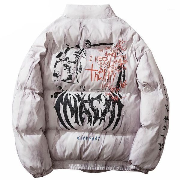men hip hop warm padded jackets graffiti print windbreaker streetwear harajuku winter new outerwear oversize cotton jachet coats1, Black
men hip hop warm padded jackets graffiti print windbreaker streetwear harajuku winter new outerwear oversize cotton jachet coats1, Black