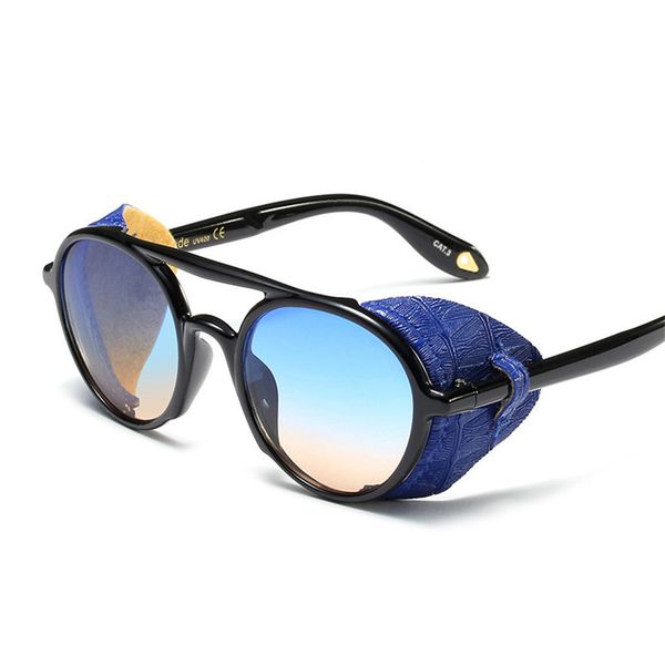 2019 new vintage punk sunglasses women fashion leather decoration cool men modis sun glasses matrix uv400, White;black
2019 new vintage punk sunglasses women fashion leather decoration cool men modis sun glasses matrix uv400, White;black