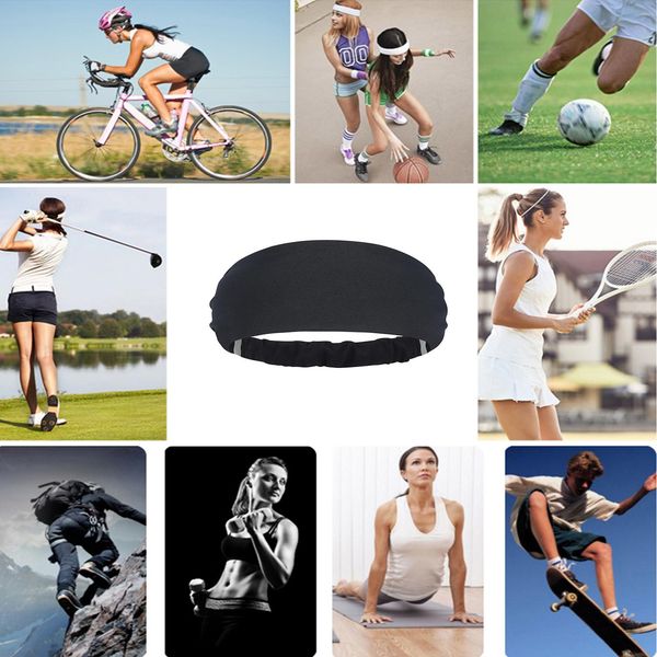 girls men elastic sweatband sports headbands running fitness absorbent cycling jog tennis yoga gym sweat head band hair bandage bbyiqt, Black
girls men elastic sweatband sports headbands running fitness absorbent cycling jog tennis yoga gym sweat head band hair bandage bbyiqt, Black
