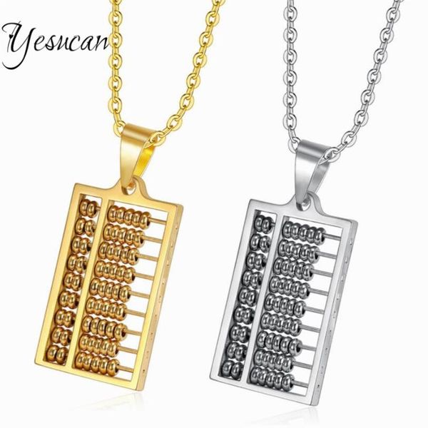 pendant necklaces stainless steel gold silver color chain necklace for women abacus titanium statement choker jewelry gift
pendant necklaces stainless steel gold silver color chain necklace for women abacus titanium statement choker jewelry gift