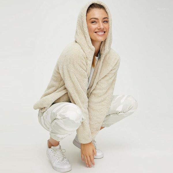 faux fur coat hooded pockets jackets women autumn winter 2020 casual solid long sleeve teddy coat fleece zip up outwear, Black
faux fur coat hooded pockets jackets women autumn winter 2020 casual solid long sleeve teddy coat fleece zip up outwear, Black