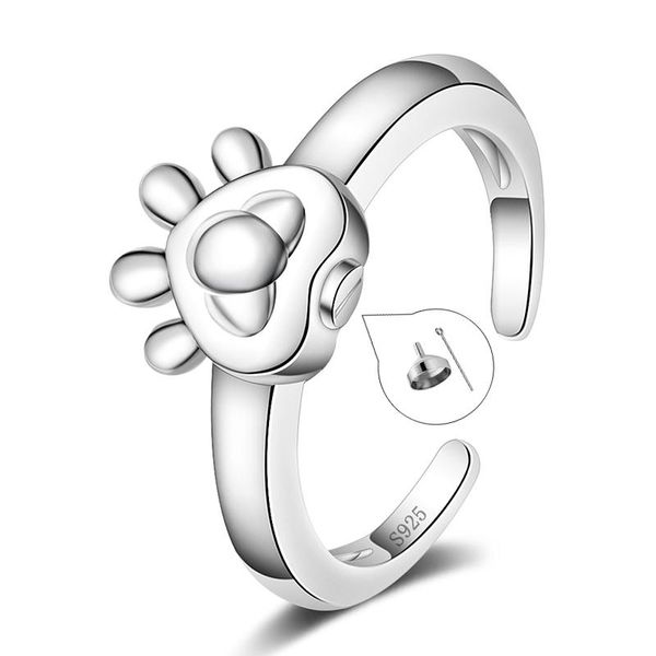 cluster rings strollgirl 925 sterling silver dog finger ring cremation animal urn open size adjustable for women memorial jewelry, Golden;silver
cluster rings strollgirl 925 sterling silver dog finger ring cremation animal urn open size adjustable for women memorial jewelry, Golden;silver