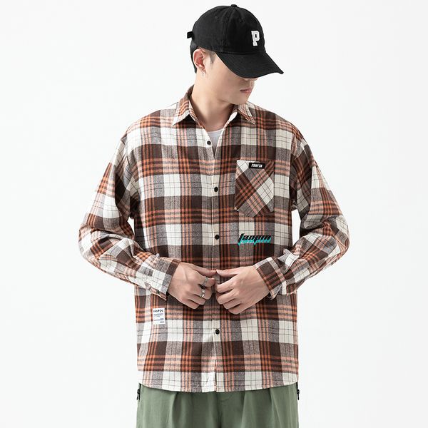 2021 brand spring autumn long sleeves new flannel collar black korea style shirt for men's clothes jtq8, White;black
2021 brand spring autumn long sleeves new flannel collar black korea style shirt for men's clothes jtq8, White;black