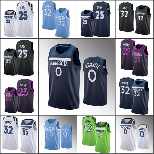 minnesota timberwolves men d'angelo russell karl-anthony towns derrick rose nba 2020 basketball jersey, Black
minnesota timberwolves men d'angelo russell karl-anthony towns derrick rose nba 2020 basketball jersey, Black