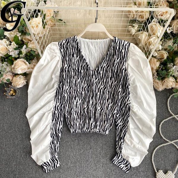 fashion streetwear zebra patchwork women 2020 new arrival long sleeve autumn blouse femme casual v-neck chemisier femme1, White
fashion streetwear zebra patchwork women 2020 new arrival long sleeve autumn blouse femme casual v-neck chemisier femme1, White