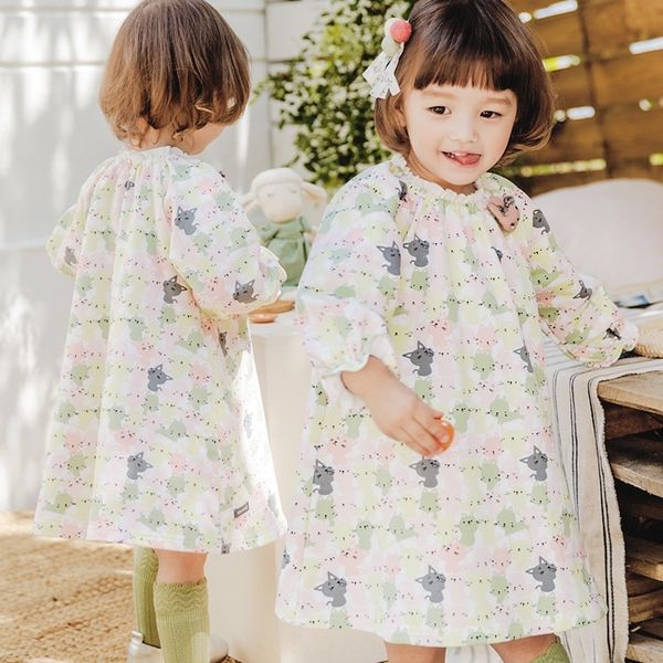 halds 2020 a children's clothing korean style autumncotton baby printed aline loose girlsline skirt children's dress cat girl medi, Black;gray
halds 2020 a children's clothing korean style autumncotton baby printed aline loose girlsline skirt children's dress cat girl medi, Black;gray
