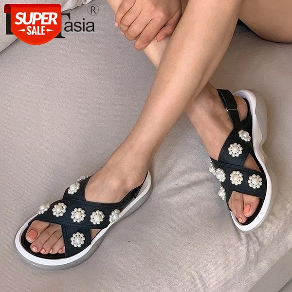 doratasia brand concise fresh flat platform sandals low heel summer genuine leather sandals women elegant beading shoes woman #lv07, Black
doratasia brand concise fresh flat platform sandals low heel summer genuine leather sandals women elegant beading shoes woman #lv07, Black