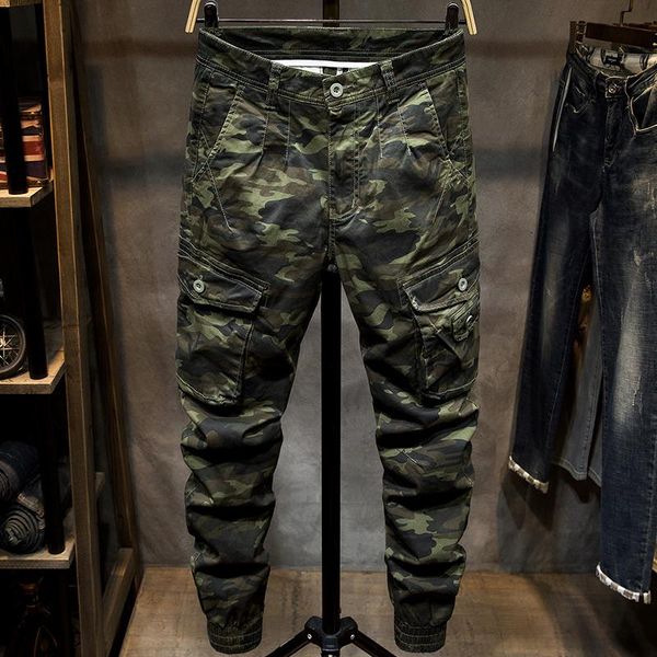 men's pants autumn and winter jogging casual fitness camouflage design sports color fashion overalls, Black
men's pants autumn and winter jogging casual fitness camouflage design sports color fashion overalls, Black