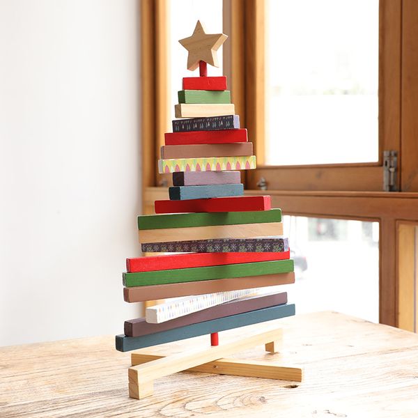 2021 building table christmas wooden creative block rotating diy tree decoration ornament new
2021 building table christmas wooden creative block rotating diy tree decoration ornament new