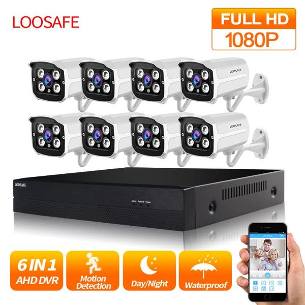 wireless camera kits loosafe 8ch cctv security system ahd dvr kit 1080p ir night vision outdoor p2p video surveillance
wireless camera kits loosafe 8ch cctv security system ahd dvr kit 1080p ir night vision outdoor p2p video surveillance