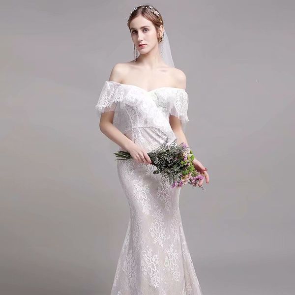 2021 new dress for wedding party as a bride dressed novia robe lace ruffled by bridal mermaid 0ce9, Blue;red
2021 new dress for wedding party as a bride dressed novia robe lace ruffled by bridal mermaid 0ce9, Blue;red