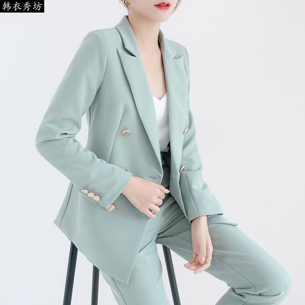 casual green women suits elegant autumn slim office pants korean suits women buisness uniform enssemble femme clothing eg50xf, White
casual green women suits elegant autumn slim office pants korean suits women buisness uniform enssemble femme clothing eg50xf, White