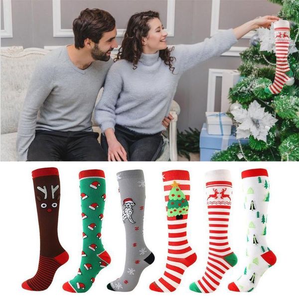 2020 new christmas socks moisture-absorbing cozy socks in-tube sports compression christmas stocking pendant1, Black 
2020 new christmas socks moisture-absorbing cozy socks in-tube sports compression christmas stocking pendant1, Black