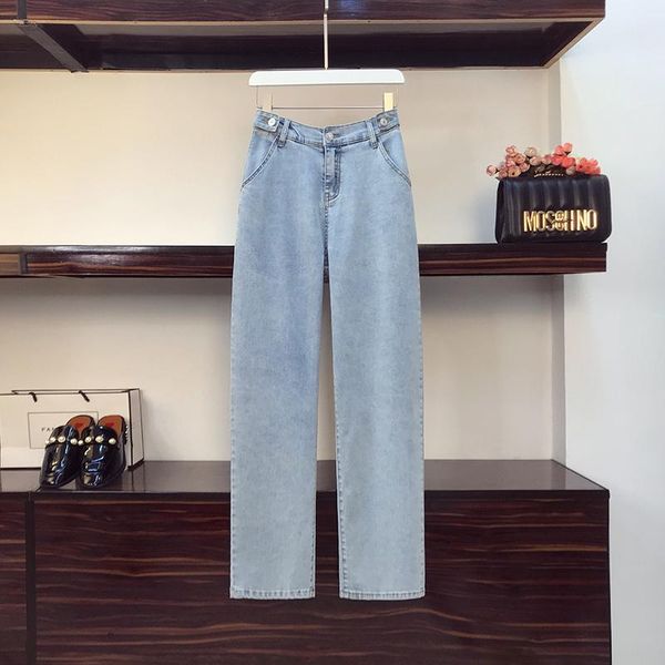 women's jeans women casual straight boyfriend large size loose pants high street denim trousers female fashion vintage, Blue
women's jeans women casual straight boyfriend large size loose pants high street denim trousers female fashion vintage, Blue