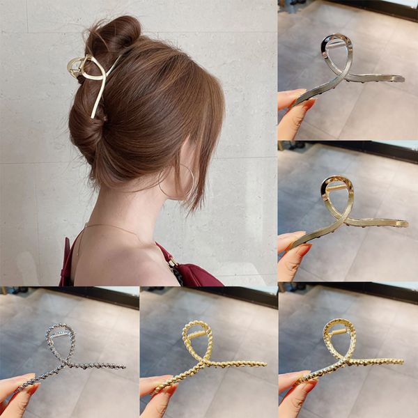 woman metal hair claws hair accessories chic barrettes hairclips hairpins ladies hairgrip headwear girls ornaments crab, Brown
woman metal hair claws hair accessories chic barrettes hairclips hairpins ladies hairgrip headwear girls ornaments crab, Brown
