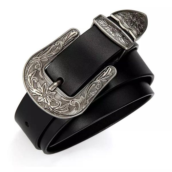 fashion women's lady girls vintage double metal buckle retro boho leather waist belt waistband cowgirl jeans dress belts, Black;brown
fashion women's lady girls vintage double metal buckle retro boho leather waist belt waistband cowgirl jeans dress belts, Black;brown