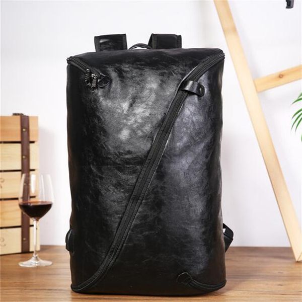factory wholesale brand male package new korean leather double shoulder knapsack outdoor leisure travel backpack academy wind brief backpack
factory wholesale brand male package new korean leather double shoulder knapsack outdoor leisure travel backpack academy wind brief backpack