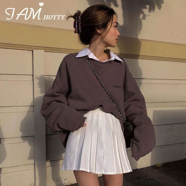 harajuku oversized hoodies women brown letter embroidery cotton long sleeve pullover girls casual aesthetic sweatshirts iamy
harajuku oversized hoodies women brown letter embroidery cotton long sleeve pullover girls casual aesthetic sweatshirts iamy