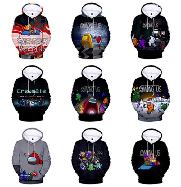 2020 tracksuit among us new hoodie sweatshirts autumn winter hoodies fashion print among us men women pullover