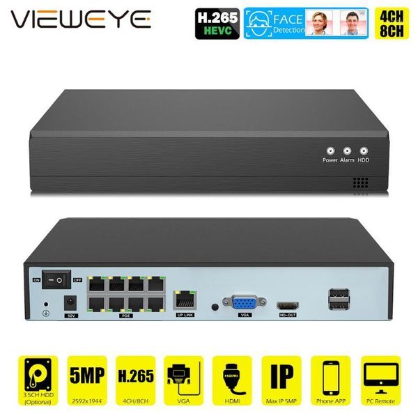 kits face detection h.265 8ch*5mp 4ch/8ch poe network video recorder surveillance nvr 4/8channel for hd 5mp/1080p ip camera onvif1, Black;white
kits face detection h.265 8ch*5mp 4ch/8ch poe network video recorder surveillance nvr 4/8channel for hd 5mp/1080p ip camera onvif1, Black;white