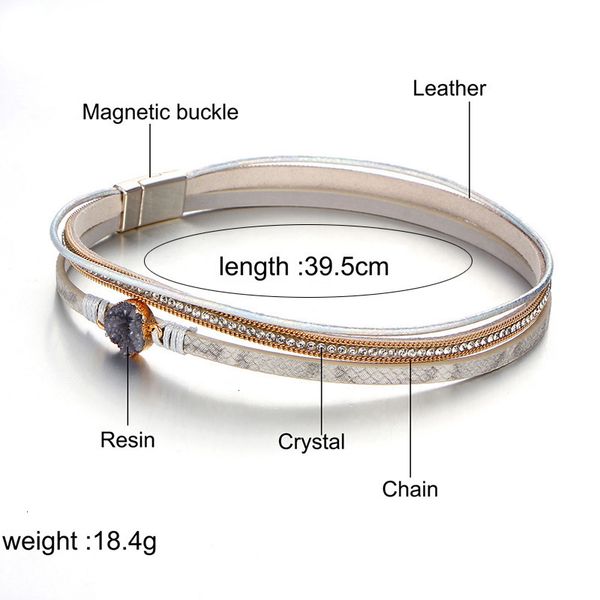vintage crystal stone charm bangle bracelets for women men fashion female handmade multilayer leather wristband bracel 0cpt, Black
vintage crystal stone charm bangle bracelets for women men fashion female handmade multilayer leather wristband bracel 0cpt, Black