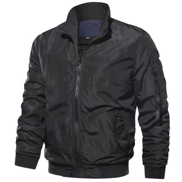 men's jackets spring jacket men casual solid color stand collar cargo flight male fashion windbreaker outwear coats 5xl clothes, Black;brown
men's jackets spring jacket men casual solid color stand collar cargo flight male fashion windbreaker outwear coats 5xl clothes, Black;brown