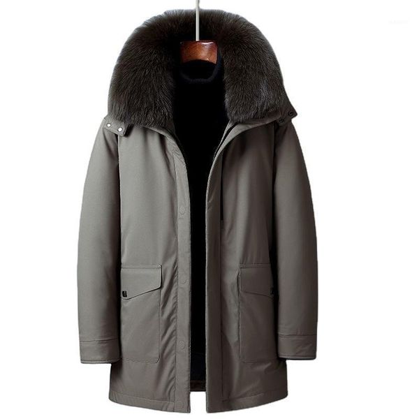 mimi father's winter coat thickened medium and long men's pie overcomes large size down jacket for men's dad1, Black
mimi father's winter coat thickened medium and long men's pie overcomes large size down jacket for men's dad1, Black