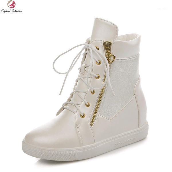original intention new stylish women ankle boots round toe height increasing nice black beige boots shoes woman us size 4-10.51
original intention new stylish women ankle boots round toe height increasing nice black beige boots shoes woman us size 4-10.51