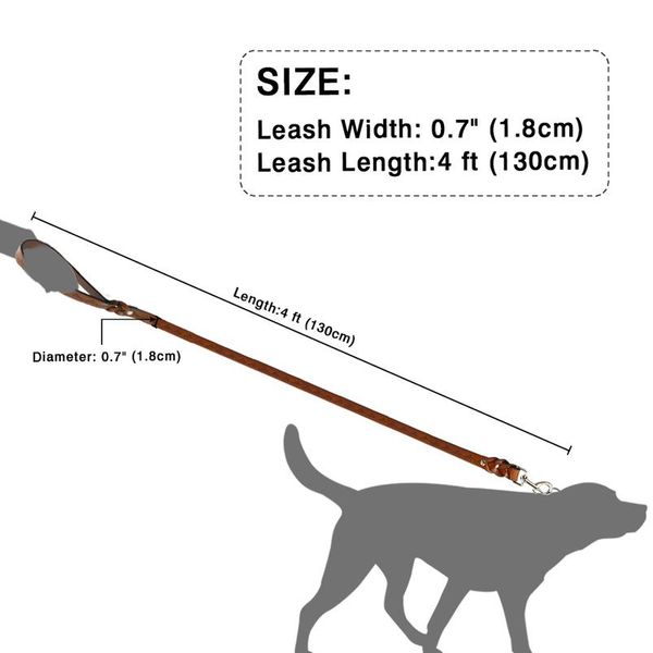 dog leash leather pet dog walking training leash lead for medium large dogs k9 german shepherd leash jllcpc
dog leash leather pet dog walking training leash lead for medium large dogs k9 german shepherd leash jllcpc