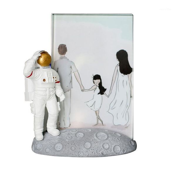 creative space style astronaut decoration modern art p frame 6 inch p1