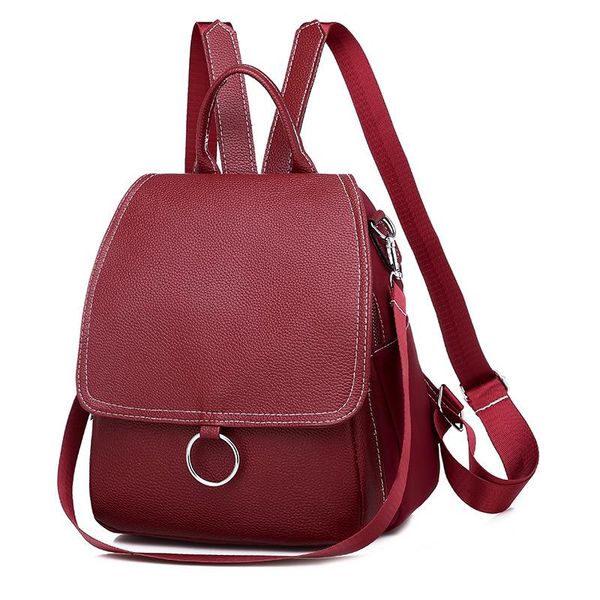 backpack style women backpacks pu leather teenage girls schoolbags ladies shoulder bags fashion female travel leisure book bag daypack
backpack style women backpacks pu leather teenage girls schoolbags ladies shoulder bags fashion female travel leisure book bag daypack