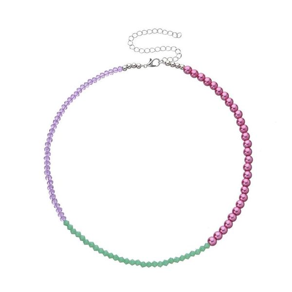 bohemian colorful glass beads chain necklaces chokers for women charm clear faceted beads necklace handmade party jewelry bijoux, Golden;silver
bohemian colorful glass beads chain necklaces chokers for women charm clear faceted beads necklace handmade party jewelry bijoux, Golden;silver