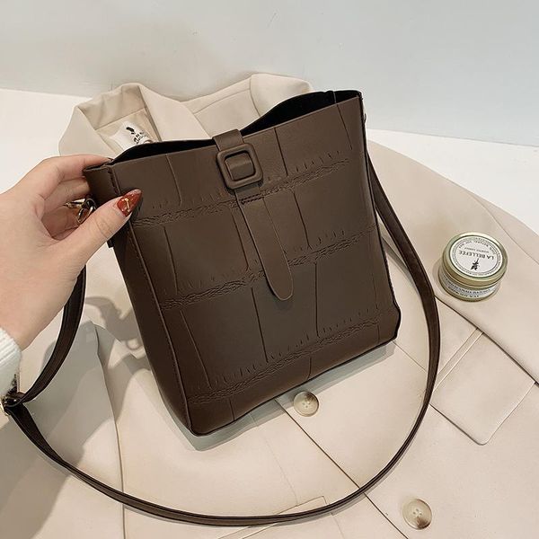 cross body large capacity female fashion bucket bag stone handbag purses elegant luxury designer leather crossbody shopper bags belt retro
cross body large capacity female fashion bucket bag stone handbag purses elegant luxury designer leather crossbody shopper bags belt retro