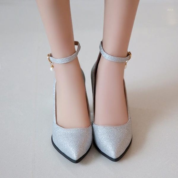 dress shoes plus size ladies high heels women woman pumps sequins rough heeled single shoes1, Black
dress shoes plus size ladies high heels women woman pumps sequins rough heeled single shoes1, Black
