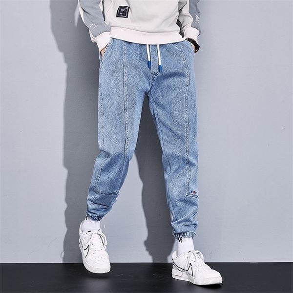 spring autumn plus size baggy jeans men black blue stretch cotton denim joggers cargo pants casual loose harem jean trousers 8xl 220311
spring autumn plus size baggy jeans men black blue stretch cotton denim joggers cargo pants casual loose harem jean trousers 8xl 220311