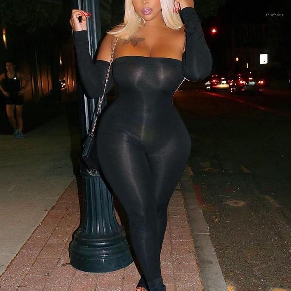 women's jumpsuits & rompers women jumpsuit off shoulder bodycon long sleeve clubwear playsuit skinny playsuits female black trousers1, Black;white
women's jumpsuits & rompers women jumpsuit off shoulder bodycon long sleeve clubwear playsuit skinny playsuits female black trousers1, Black;white