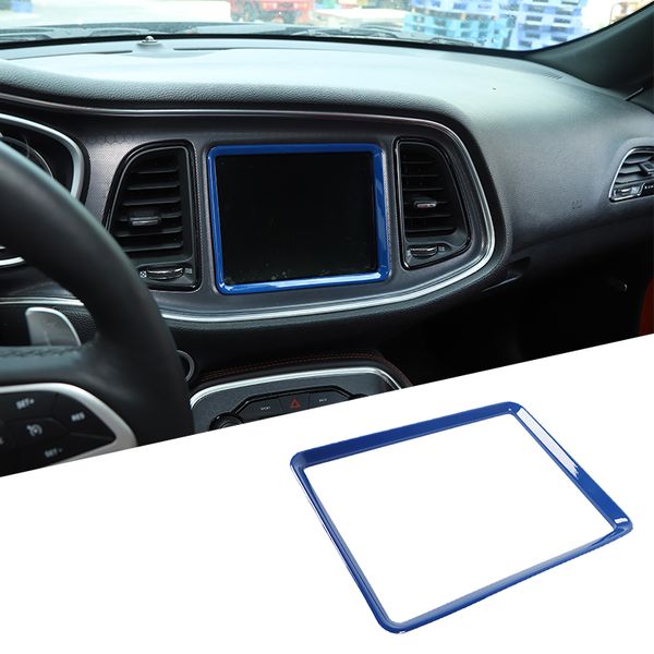 blue center consoles navigation frame decoration trim for dodge challenger 2015 up abs car interior accessories
blue center consoles navigation frame decoration trim for dodge challenger 2015 up abs car interior accessories