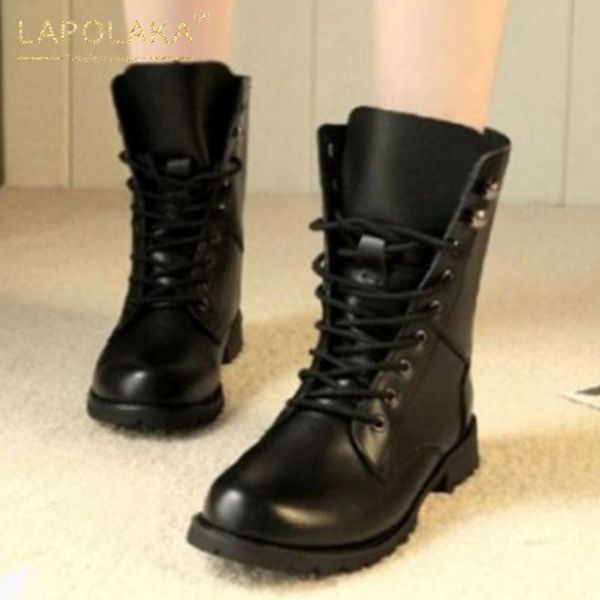 boots lapolaka arrivals 2021 big size 43 thick heels ankle woman shoes lace up comfortable fashion ladies footwear, Black
boots lapolaka arrivals 2021 big size 43 thick heels ankle woman shoes lace up comfortable fashion ladies footwear, Black