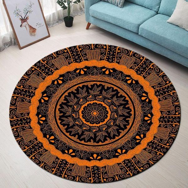 bohemia ethnic mandala round rugs floor carpet geometric flower sofa non-slip mat nordic retro bedroom area rug for living room1
bohemia ethnic mandala round rugs floor carpet geometric flower sofa non-slip mat nordic retro bedroom area rug for living room1