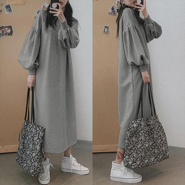 zanzea vintage puff sleeve sweatshirt dress womens autumn sweatshirtssolid split maxi vestidos female o neck robe plus size 7, Black;gray
zanzea vintage puff sleeve sweatshirt dress womens autumn sweatshirtssolid split maxi vestidos female o neck robe plus size 7, Black;gray