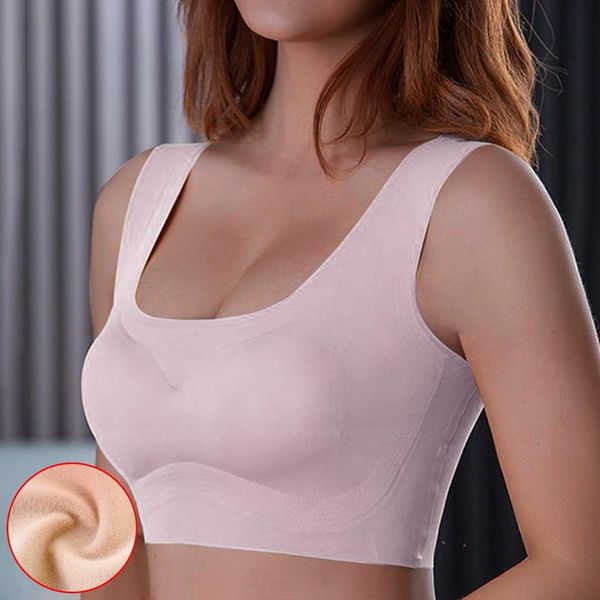 jodimitty push up bra women comfortable non-trace bra self-heating wireless underwear solid lingerie winter warm sports, Red;black
jodimitty push up bra women comfortable non-trace bra self-heating wireless underwear solid lingerie winter warm sports, Red;black
