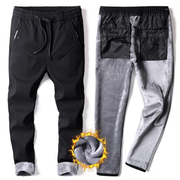 2020 winter classic super warm thick fleece pants men casual elastic long trousers ropa hombre1, Black
2020 winter classic super warm thick fleece pants men casual elastic long trousers ropa hombre1, Black