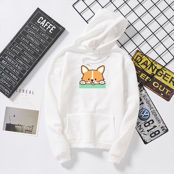 осень kawaii толстовки корги собака женщины толстовка смешные животных печатные мультфильм негабаритные пуловеры женский streetwear poleron, Black
осень kawaii толстовки корги собака женщины толстовка смешные животных печатные мультфильм негабаритные пуловеры женский streetwear poleron, Black