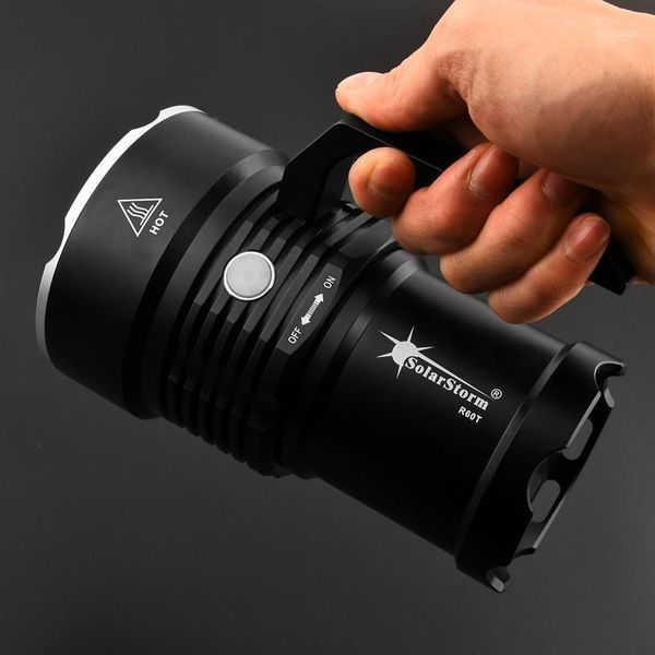 handheld xm-l t6 6led searchlight 18650 battery portable aluminum powerful searchlight up to 100,000 hours 45a81
handheld xm-l t6 6led searchlight 18650 battery portable aluminum powerful searchlight up to 100,000 hours 45a81