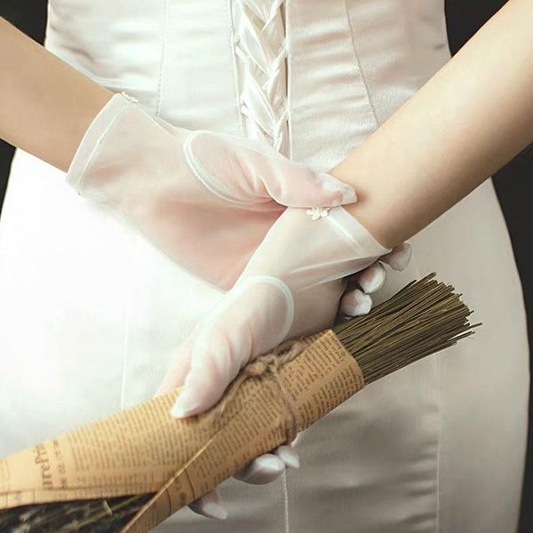 women ivory tulle sheer gloves bride wedding dress gloves flower full finger bridal evening party accessories girl lady mittens h sqcqzy, White
women ivory tulle sheer gloves bride wedding dress gloves flower full finger bridal evening party accessories girl lady mittens h sqcqzy, White
