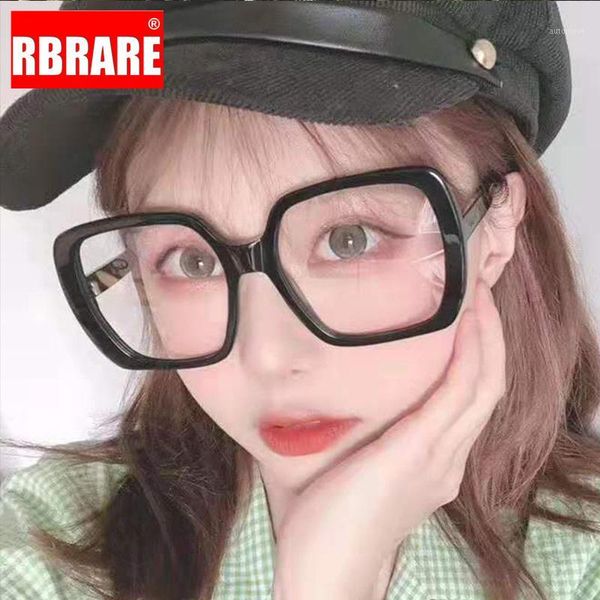 rbrare retro plastic frame glasses reading transparent oversized glasses fashion anti-blue light men and women espejuelos de ver1, White;black
rbrare retro plastic frame glasses reading transparent oversized glasses fashion anti-blue light men and women espejuelos de ver1, White;black